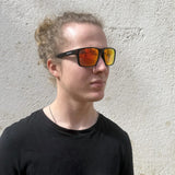 Zahora · gafas de sol con lentes naranjas - Barlovento de Biar